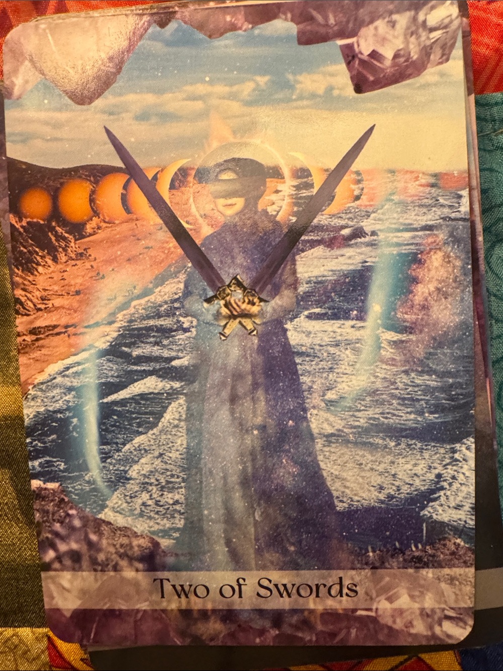 The Moon Dust Tarot by Florance Saul - Pink & Gold Deck - Picture 10 of 11